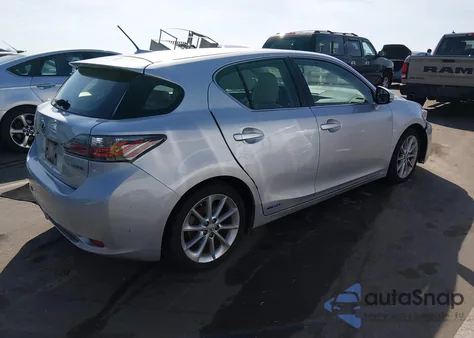2012 Lexus Ct 200H Premium из США, поврежденный, VIN JTHKD5BH3C2119505